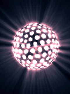 прикольный хранитель экрана для телефона, светящийся шар (Ball 2)
