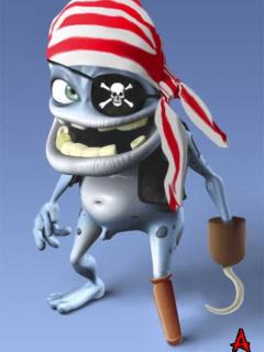 Crazy Frog - лягушка в образе пирата