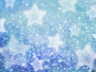 Синие звезды и снежинки (Blue stars)