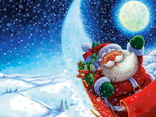 Дед мороз в санях (Ded Morozzz)