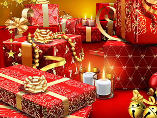 Множество дорогих новогодних подарков (New year gifts)