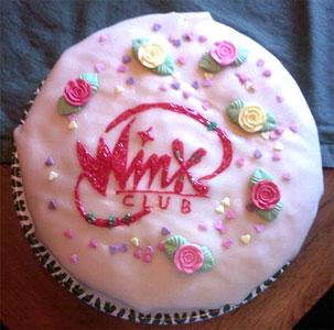 Винкс Клуб торт