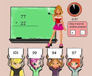 Игры Винкс Клуб (Winx Club - игры для девочек: Математика для девочек