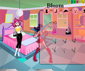 Игры Винкс Клуб (Winx Club - игры для девочек: Одень фею Блум