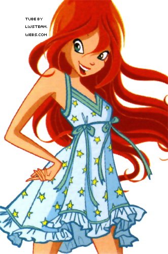 winx_club_bloom_082.jpg - Блум прогуливается в летнем сарафане