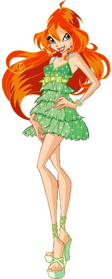 winx_club_bloom_162.jpg - Винкс волшебные девочки в нарядном зеленом платье