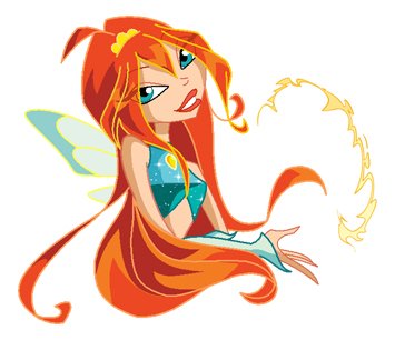 winx_club_bloom_224.jpg - Характер Блум: мечтательная, смелая, открытая, ревнивая, повернутая на магии.