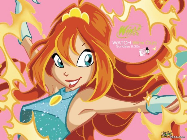 winx_club_bloom_268.jpg - На руках у Блум светло-голубые перчатки от локтя до запястья, а на голове - маленькая золотая диадема с округлыми концами